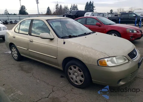 2002 Nissan Sentra Xe из США, поврежденный, VIN 3N1CB51D82L630931